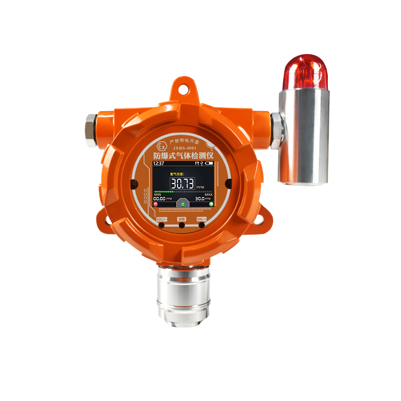 【防爆式】氢气温湿度三合一传感器数显款JXBS-4001-H2-RS